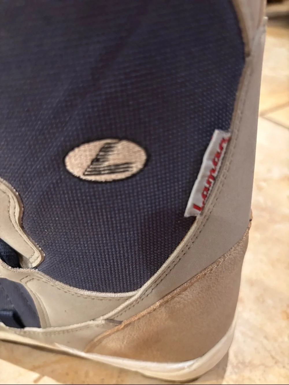 Men's Navy and Gray Insulated Rain & Snow Boots
